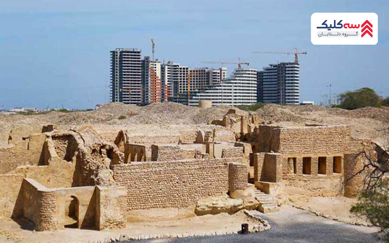 مسجد شهر باستانی حریره کیش