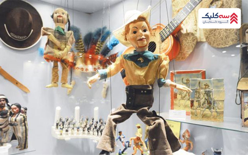 عروسک های خاص درموزه اسباب بازی استانبول