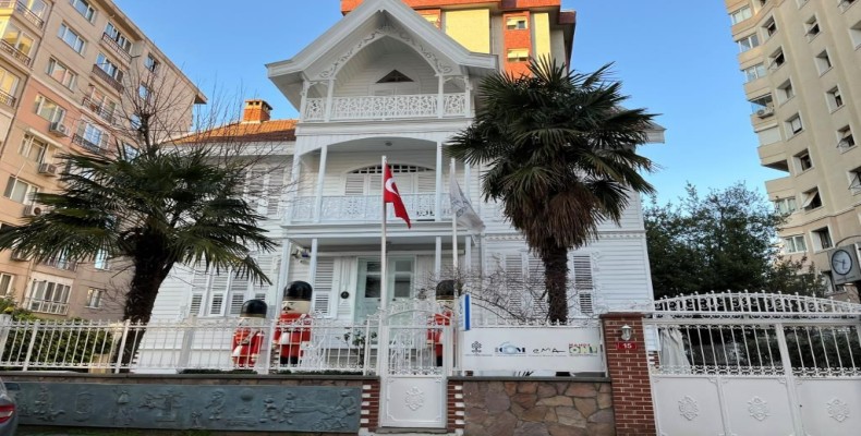 نمای بیرونی موزه اسباببازی استانبول در محله کادیکوی