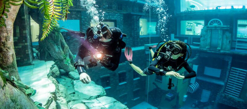 Deep Dive Dubai؛ عمیق ترین استخر جهان