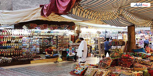 بازار سنتی و عمده فروشی پارچه فروشی دیره دبی