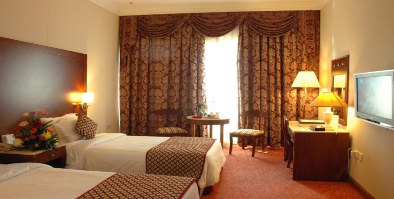 اتاق های هتل ریجنت پالاس (Regent Palace Hotel) از هتل های اطراف سفارت آمریکا در دبی