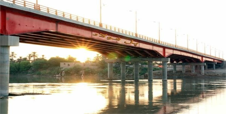 پل ششم اهواز یا پل صنایع فولاد | پل ارتباطی جنوب شهر بر رود کارون