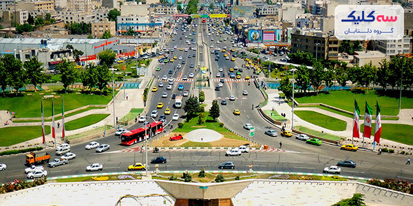 خیابان های تبریز 