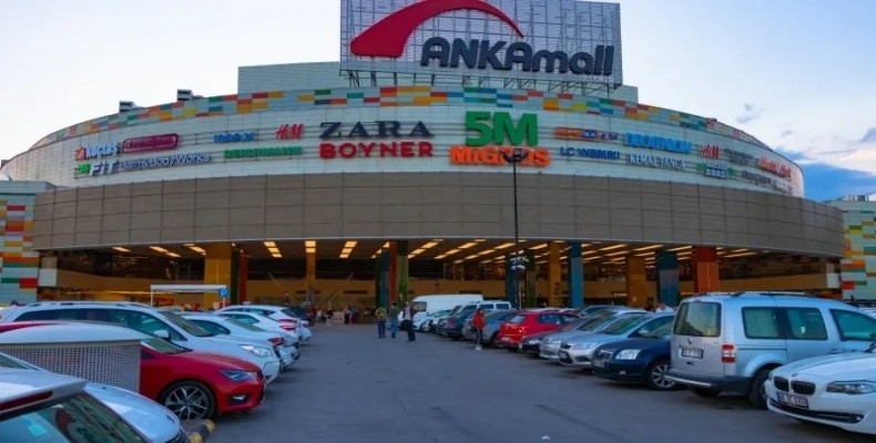 نمای بیرونی مرکز خرید آنکامال آنکارا (ANKAmall)