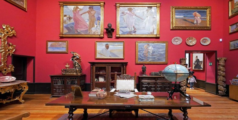 آثار نقاشی خواکین سورولا در موزه سورولا مادرید