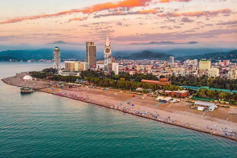 Big panoramas of Batumi