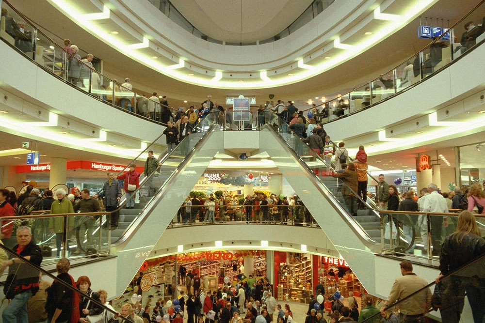 Hamburg shopping center