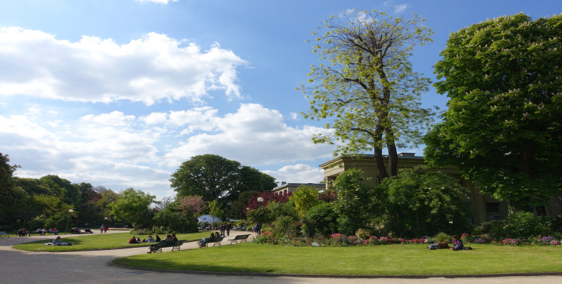 باغ شانزه‌لیزه (Jardin des Champs-Élysées) در پاریس