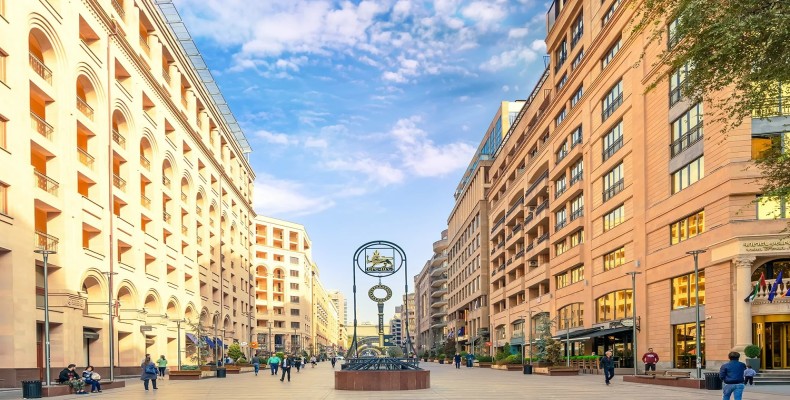 خیابان شمالی ایروان؛ مسیر پیادهروی مدرن و محبوب شهر