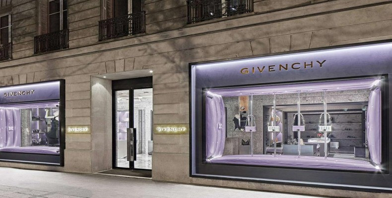 فروشگاه برند جیوانچی در پاریس