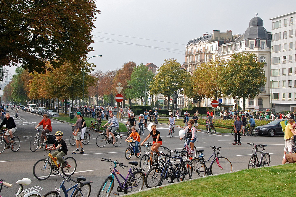 Cycling in Brussels