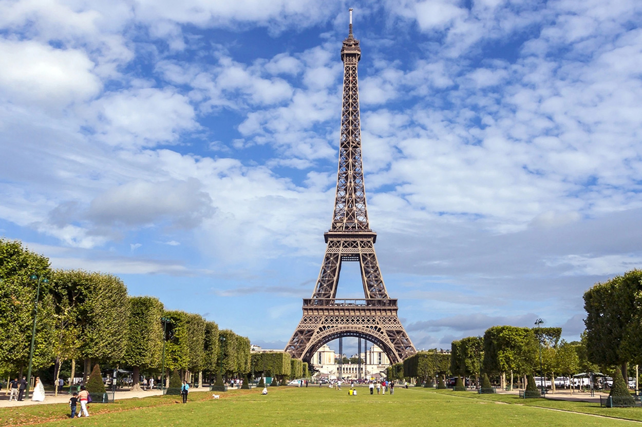 پاریس از توریستی ترین کشورهای جهان 