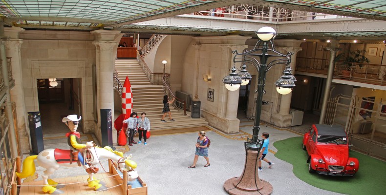 مرکز کمیک استریپ بلژیک؛ جاذبه فرهنگی بروکسل