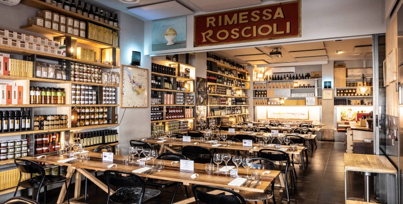 فضای شیک Salumeria Roscioli؛ رستورانی سطحبالا با غذاهای اصیل ایتالیایی در رم