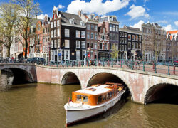 Boat ride in Amsterdam