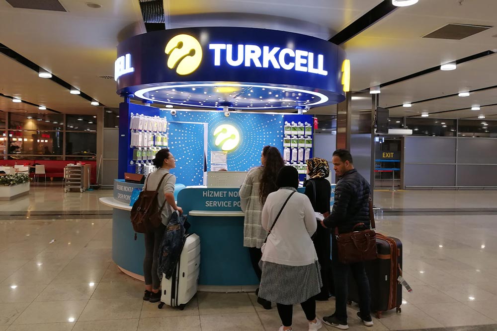 خرید سیم کارت در فرودگاه صبیحا استانبول 