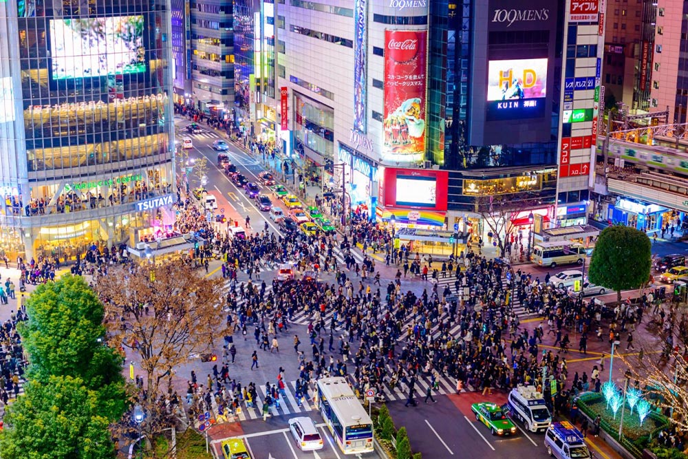 Shibuya crossing