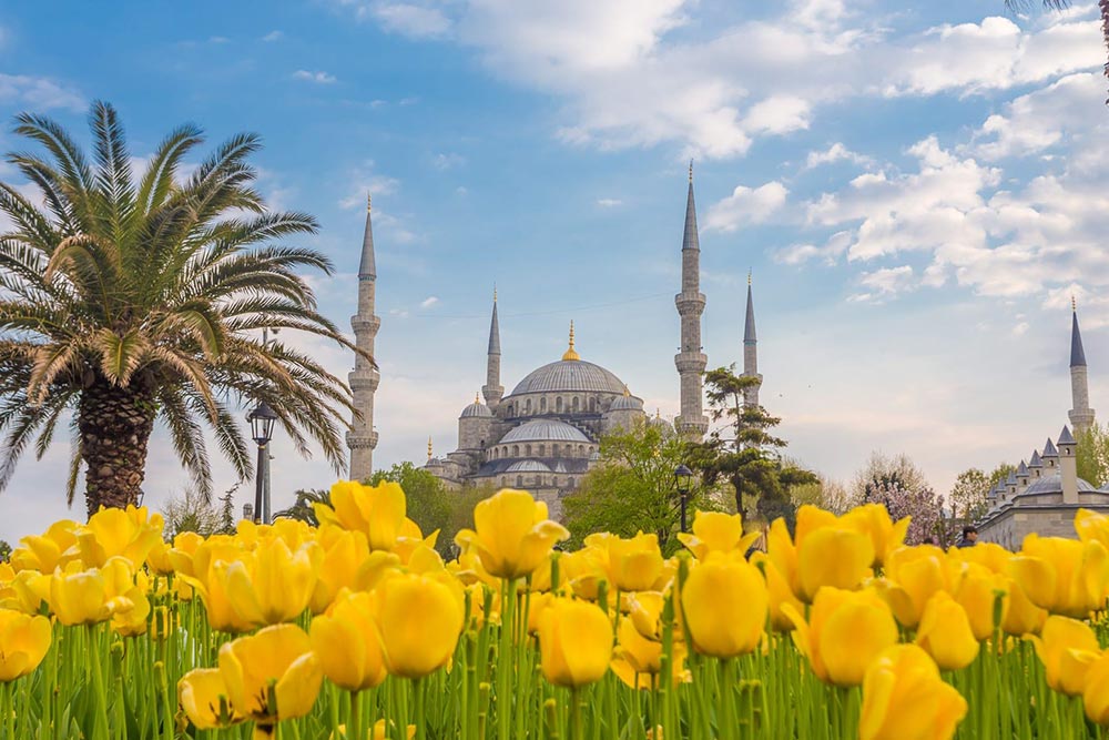 آب و هوای استانبول در بهار