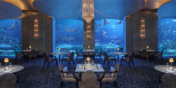 Ossiano Restaurant, Dubai