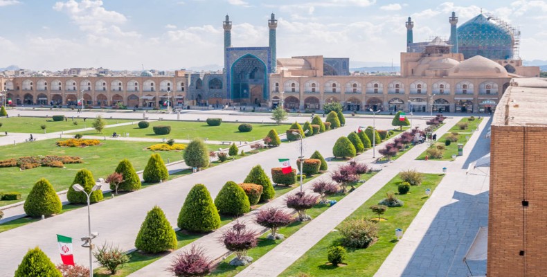 میدان نقش جهان اصفهان در تعطیلات عید نوروز