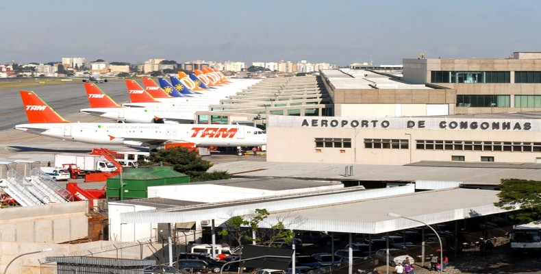 فرودگاه Congonhas-São Paulo برزیل با باند کوتاه و مجاورت با شهر