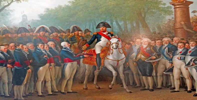 ناپلئون بناپارت در دوران اوج قدرت پیش از نبرد واترلو بروکسل