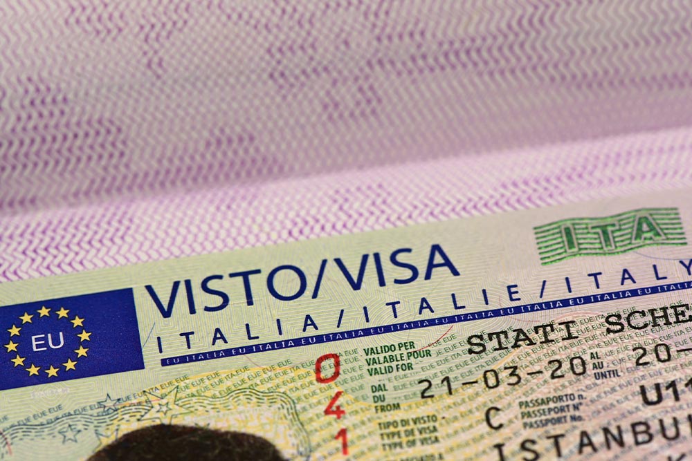 visa italy