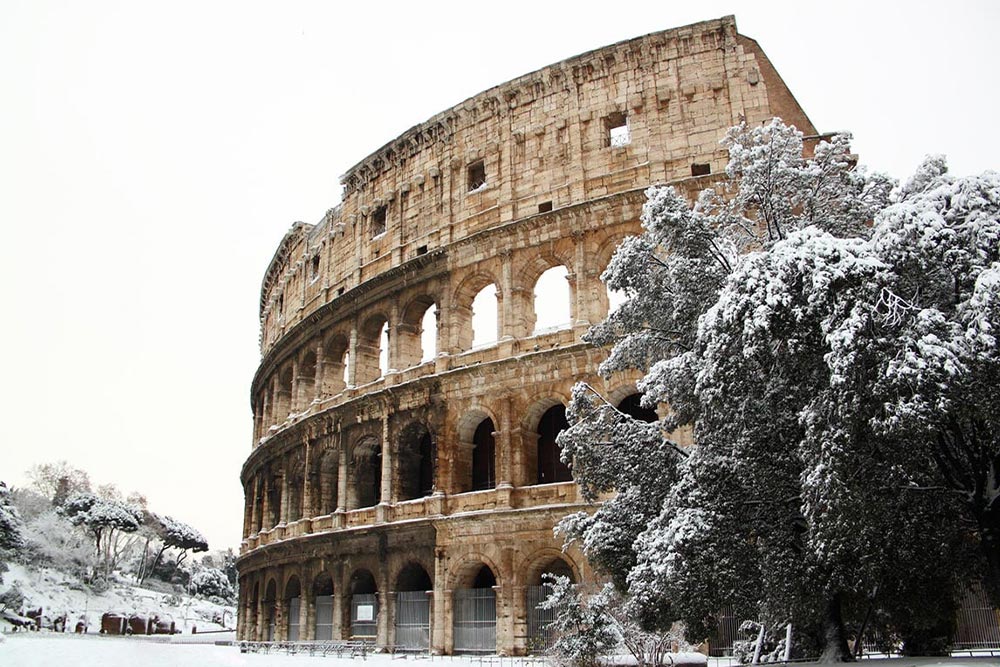 Rome in winter