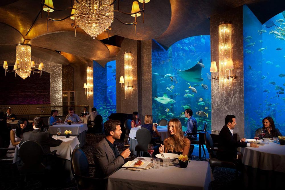 Luxury restaurants in Dubai