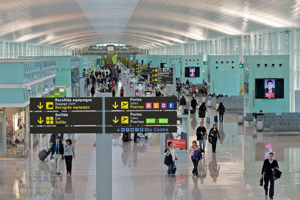 Barcelona city airports