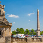 Marley's horse statue in Place de la Concorde, Paris