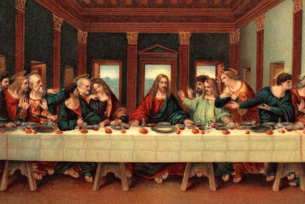 The Last Supper panel