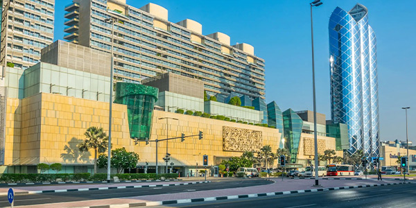 Burjman shopping center in Dubai