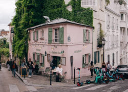 Montmartre area of ​​Paris