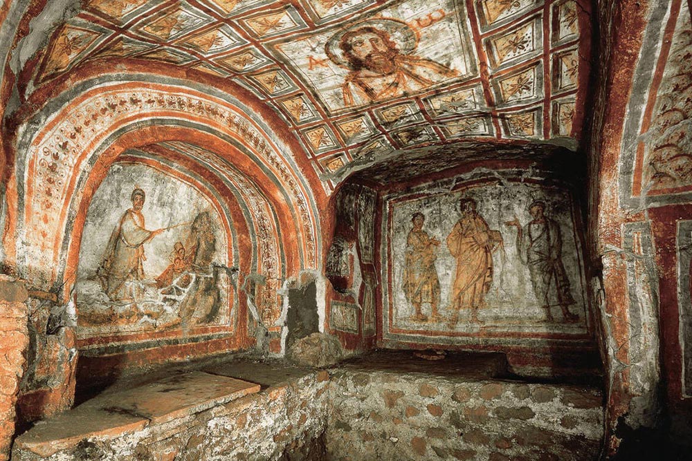 The catacombs of Rome