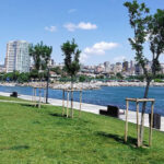 Moda beach park in Istanbul