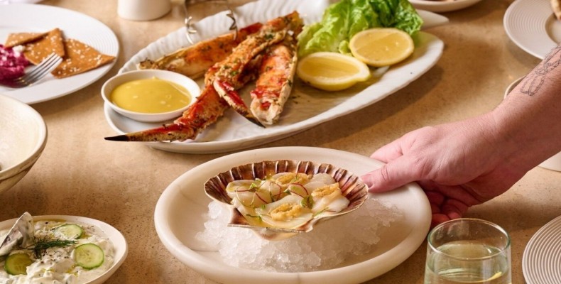 غذاهای خوشمزه رستوران یونانی Avli by tashas