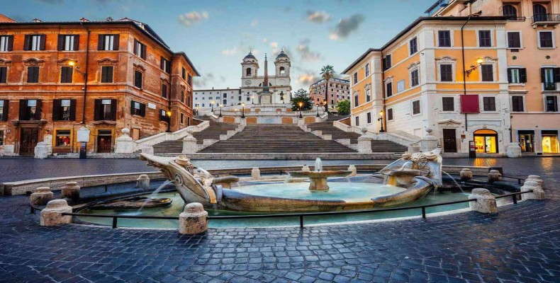 پله‌های اسپانیا در مرکز رم – از محبوب‌ترین مکان‌های دیدنی در معرفی شهر رم
