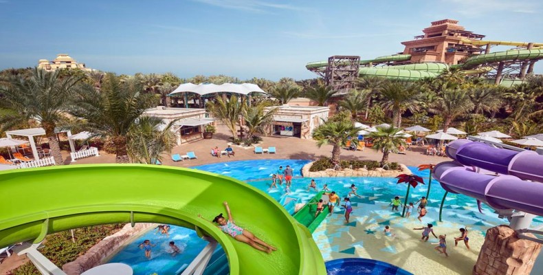 پارک آبی آتلانتیس دبی – تفریحات مناسب کودکان و خانوادهها در فصل بهار