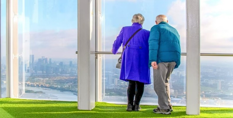 اسکایدک طبقه ۷۲ برج شارد لند