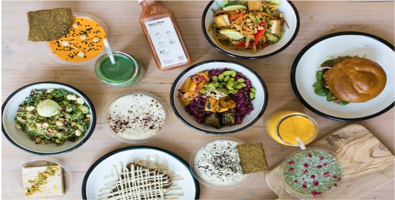 رستوران گیاهی Wild & the Moon با منوی رنگارنگ