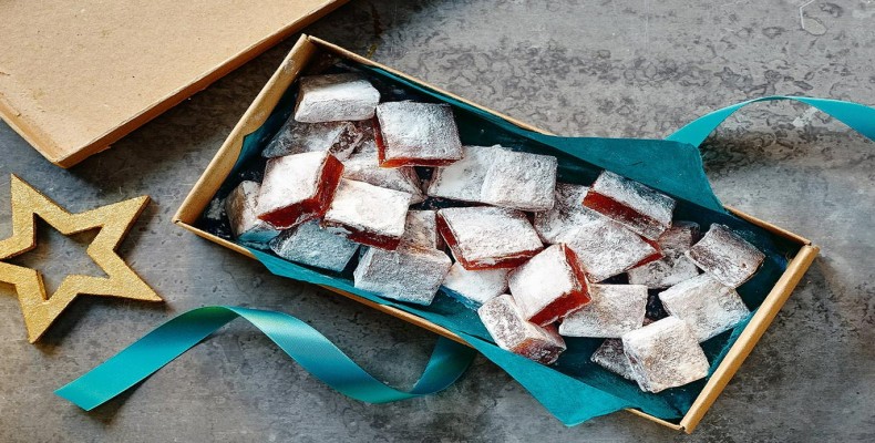 جعبه لوکوم ترکی تازه – شیرینی سنتی و سوغاتی معروف استانبول