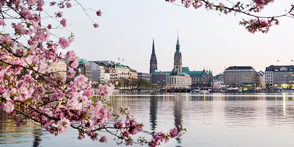 Hamburg in spring