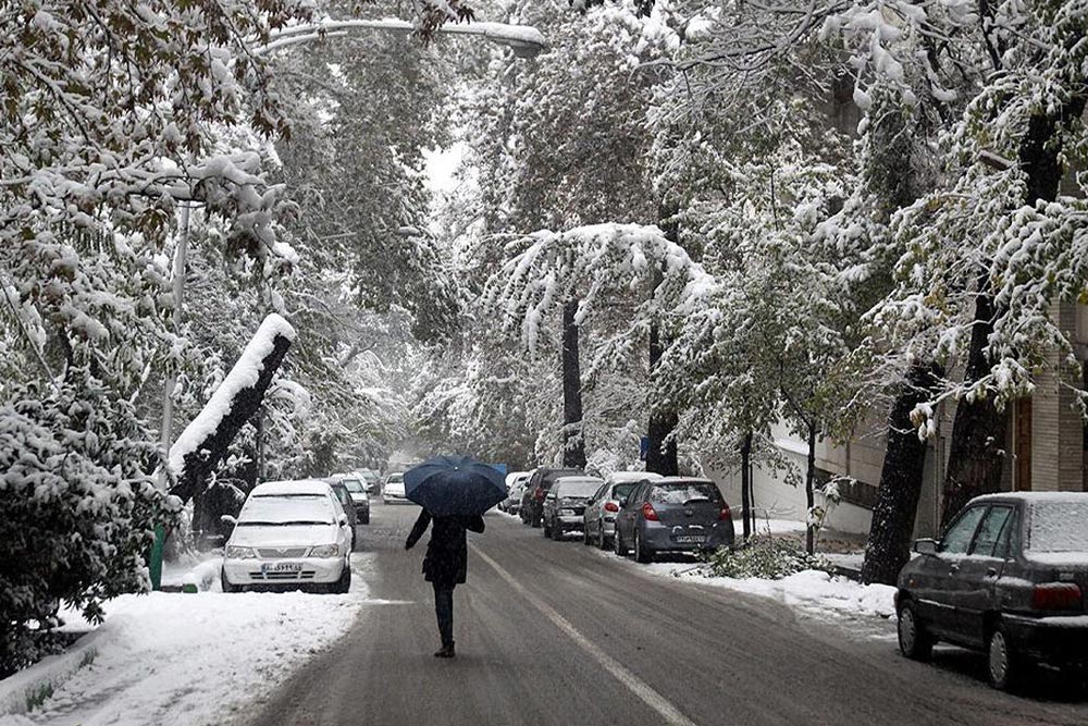 تهران در زمستان