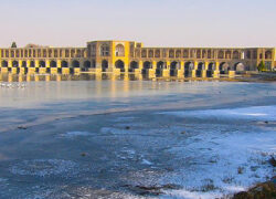 اصفهان در زمستان
