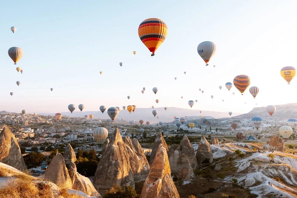 Balloon ride in Cappadocia