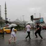 Rain in Istanbul