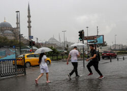 Rain in Istanbul