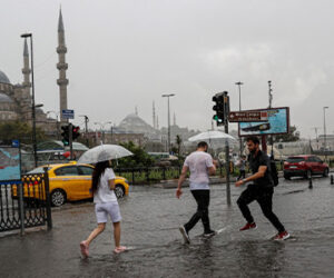 Rain in Istanbul